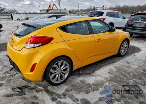 2013 Hyundai Veloster из США, поврежденный, VIN KMHTC6AD0DU173407